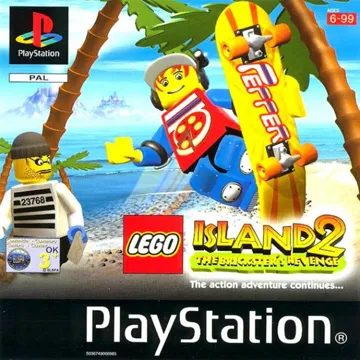 LEGO Eiland 2 - De Wraak van Dondersteen (NL) box cover front